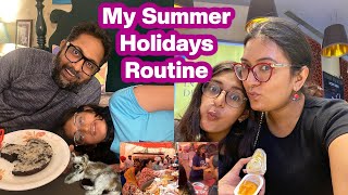 Summer Holiday Routine | Papa ke Office ka Bhandara aur Birthday Shopping | MyMi
