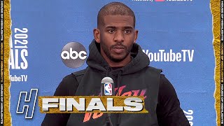 Chris Paul Full Interview - Game 1 Preview | 2021 NBA Finals Media Availability