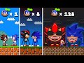 Super Mario Bros., but Sonic and Shadow can Become Shin Sonic Tapes Version