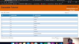 Create a Searchable DataTable for your University PHP Projects || Programming Bangla Tutorial