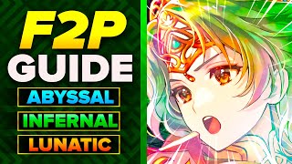 Legendary Elincia ABYSSAL, Infernal, Lunatic F2P No SI \u0026 No Seals Guide - Fire Emblem Heroes [FEH]