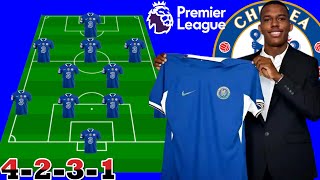 NEW CHELSEA 4-2-3-1 POTENTIAL LINEUP FEATURING Estêvão Willian & VICTOR OSIMHEN