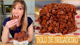 BOLO GELADO DE BRIGADEIRO (facinho de fazer) I Receitas e Temperos