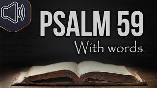 Psalm 59 KJV Audio Bible reading | Deliver me from mine enemies