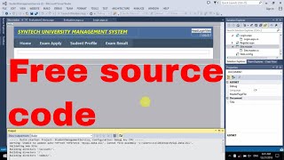 university management system with source code