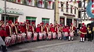 FZ auf der Strassenfasnet 2013 der Narrenzunft Gole Riedlingen