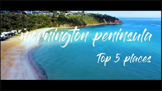 Top 5 places | Exploring the Mornington Peninsula | #vlog 01