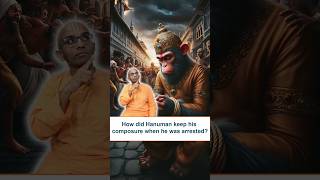 How did Hanuman keep his composure when he was arrested? || Chaitanya Charan