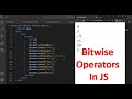 Bitwise Operators in JS | JavaScript Operators | JavaScript Tutorial in Hindi part 21