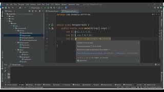 Java program to merge two array into single array