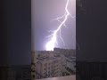 Thunderstorm and lightning. Молнии во время грозы. Сильная гроза