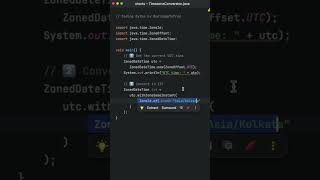 ⏰ Convert UTC to Local Time Zones 🌐 #java #javatips #codingbytes #shorts
