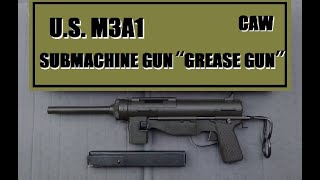 ToyGunﾓﾃﾞﾙｶﾞﾝ発火《CAW M3A1 グリースガン》オマケでハドソン版も