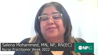 Nurse Practitioner Week 2022 | NP Salena Mohammed