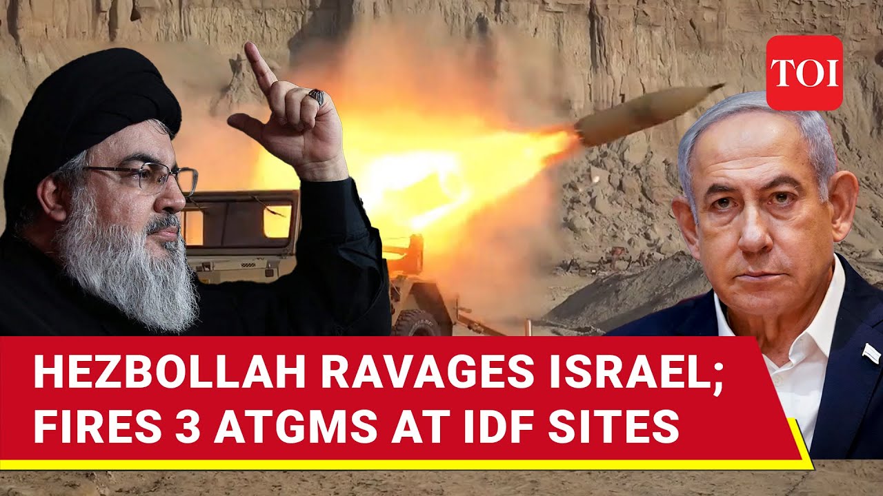 Hezbollah Rains Missiles On IDF Troops In Tel Hai & Misgav Am; IDF ...