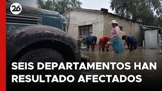 Al menos 14 muertos por las fuertes lluvias en Bolivia