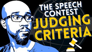 TOASTMASTERS SPEECH CONTEST - What are the Judges Looking for?