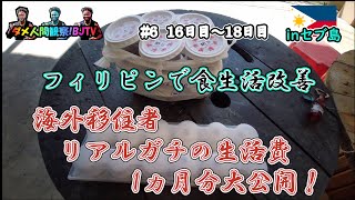 【海外移住で1ヵ月分の生活費詳細大公開！#6】後半突入！〈16日目～18日目〉海外で生活するのにはどのくらいお金がかかるか検証してみた！タイガーが遂に健康志向に目覚める？ in フィリピン