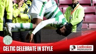 Celtic players in brilliant celebration dance-off!