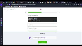 47 AI generated practice | Introduction to Python | Sololearn