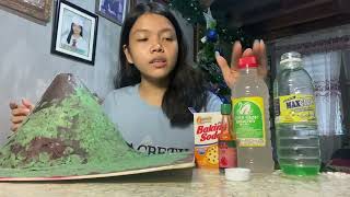 Volcanic Eruption | DIY Science Project | Mayon Volcano | Chemical Reaction