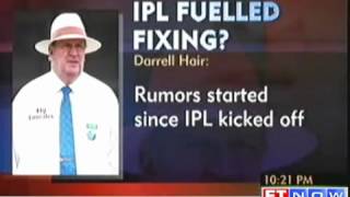 Not surprised by match fixing allegations says Darrell Hair