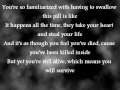 Eminem-Beautiful Pain(Lyrics)