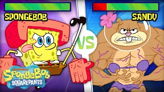 SpongeBob and Sandy Face Off in Karate Battle! | 🥊 SpongeBob SquareOff