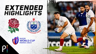 England v. Samoa | 2023 RUGBY WORLD CUP EXTENDED HIGHLIGHTS | 10/7/23 | NBC Sports