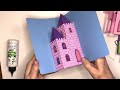 🏰 crafting a majestic castle card