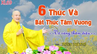 6 Thức và 8 Thức Tâm Vương NHẬN BIẾT VÀ CHỨA ĐỰNG TẤT CẢ Trong Vũ Trụ. Thầy Thích Trí Huệ / XL69