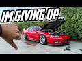 I CAN'T Fix My BROKEN Mitsubishi 3000GT VR4! | PTU & Coil Pack Replacement