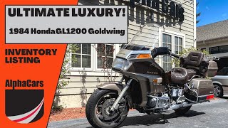 1984 Honda GL1200 Goldwing Overview \u0026 Ride!