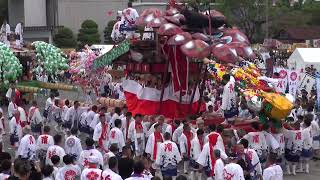 ２０２４年　苅田山笠　大祭の突き当て　その３