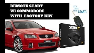 How To Install Remote Start to Factory VE Commodore Key - DIY Automatic Transmissions