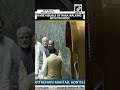 Rare visuals: PM Modi, Rahul Gandhi shake hands, walk together after Om Birla elected as LS speaker