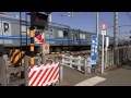 踏切 電車 鉄道 西武池袋線 保谷第7号 railroad crossing japan