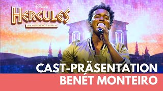 ⚡️ Disneys HERCULES Cast-Präsentation: Endlich angekommen | Benét Monteiro | Hamburg