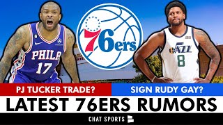 NOW: 76ers Trading PJ Tucker WITH James Harden To Clippers? Sign Rudy Gay? 76ers Rumors, Joel Embiid