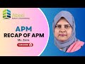 ACCA | Advance Performance Management (APM) | RECAP OF APM | SEP 2024