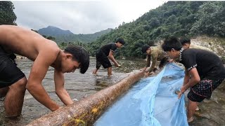 พาไปดูวิธีหาปลาของชาวบ้านตะป๋อง หมู่บ้านลึกลับเขตชายแดนลาวเวียดนาม