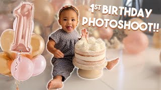 KIRAH'S 1ST BIRTHDAY PHOTOSHOOT + TEST RESULTS