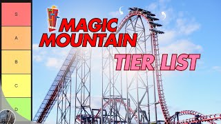 Ranking EVERY Coaster at Six Flags Magic Mountain! | BEST to WORST Tier List!