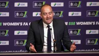 Man City 3-0 West Ham - Nick Cushing Full Post Match Press Conference - Women's FA Cup Final