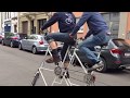 Tandem Tall Bike Fail