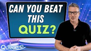 YOU WILL NEED A BROAD KNOWLEDGE BASE TO BEAT THIS QUIZ