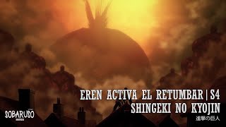 Shingeki no Kyojin [Attack on Titan] | Eren activa el Retumbar | Temporada 4: Episodio 80