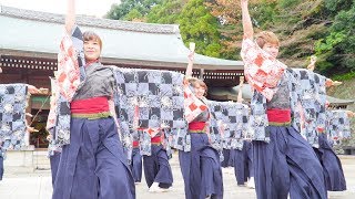 [4K]京都チーム「櫻嵐洛」　龍馬よさこい2017 2日目 龍馬演舞場(中央)