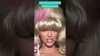 Iconic celebrity Halloween costumes over the years #shorts