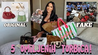 Mojih 5 omiljenih torbica! ORIGINAL VS FAKE od 30€ do 3500€ u čemu je razlika + GIVEAWAY poklanjam